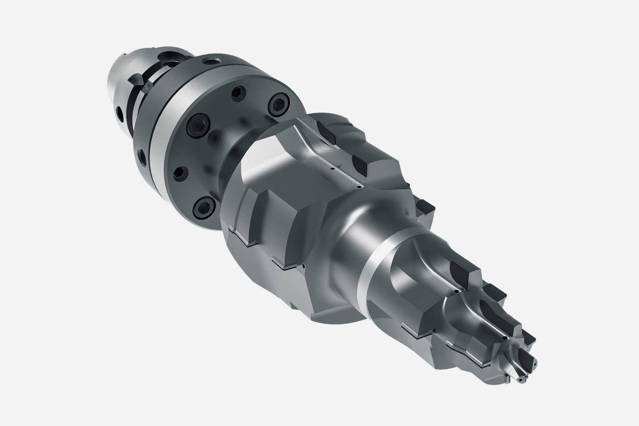 MAPAL PCD tool for the bearing and position bores on a magnesium housing.