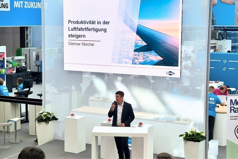MAPAL Experte bei einem Fachbeitrag im Rahmen der AMB 2026.