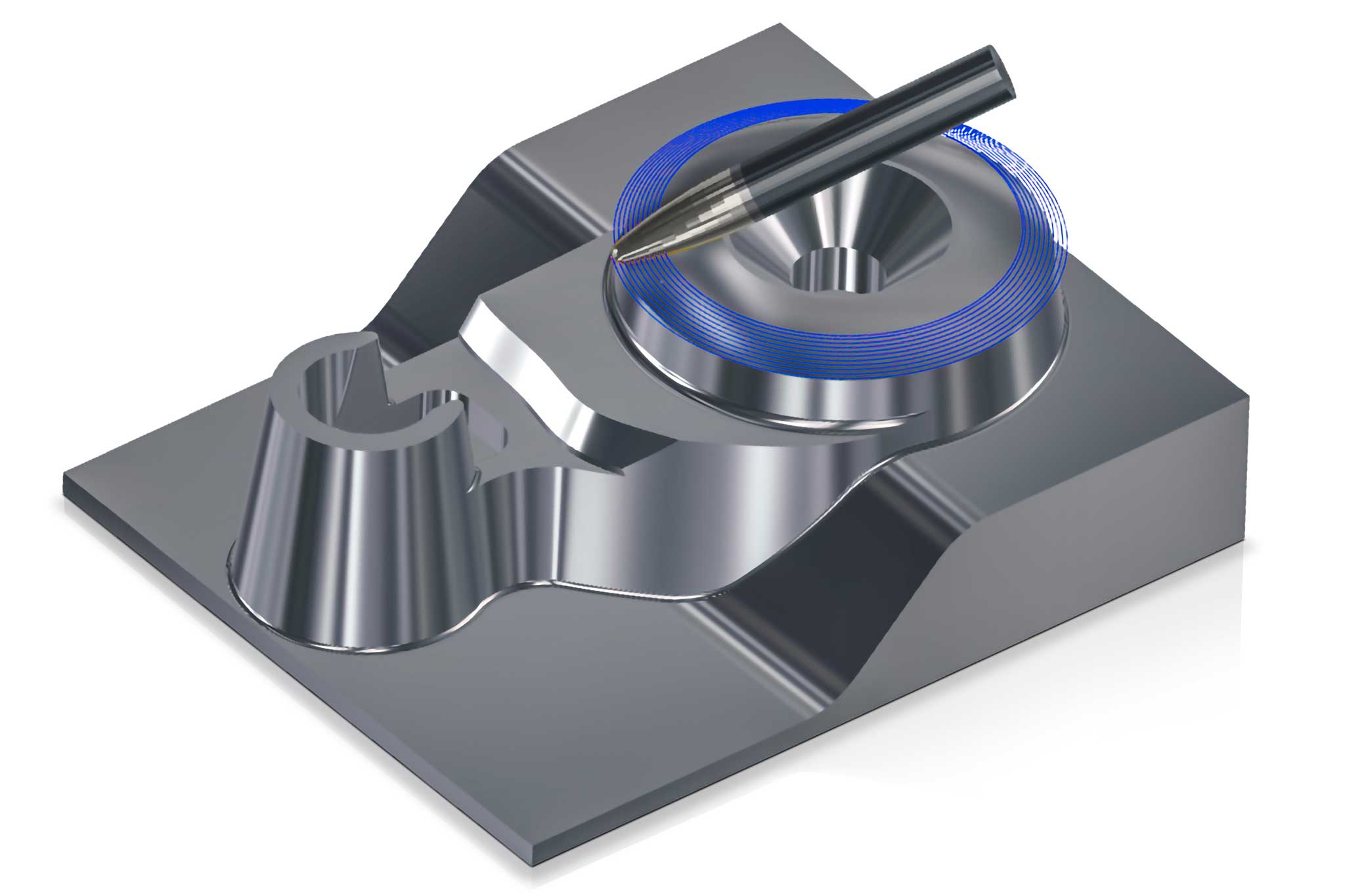 Shoulder radius milling cutters OptiMill3DCS MAPAL