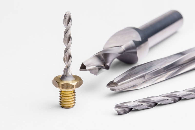 Aerospace drilling from solid
