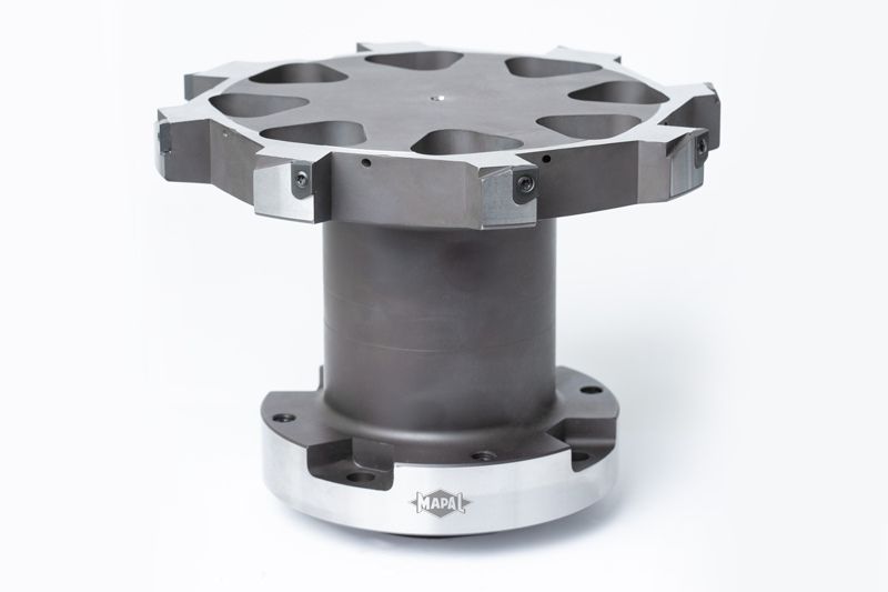 The image shows the HPR400 tool for machining stator housing