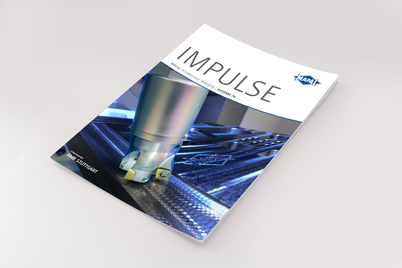 The technology magazine Impulse 79 focuses on AMB 2022. ©MAPAL