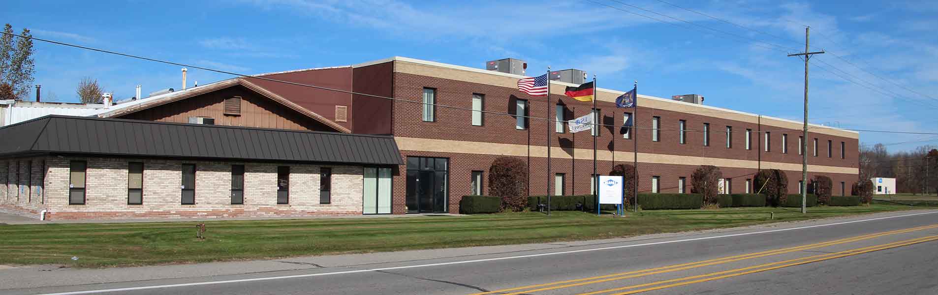 Exterior view of the MAPAL Group site in Port Huron, Michigan, USA.