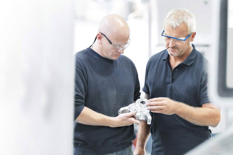 The engineering specialists work deeply into the customer's processes.