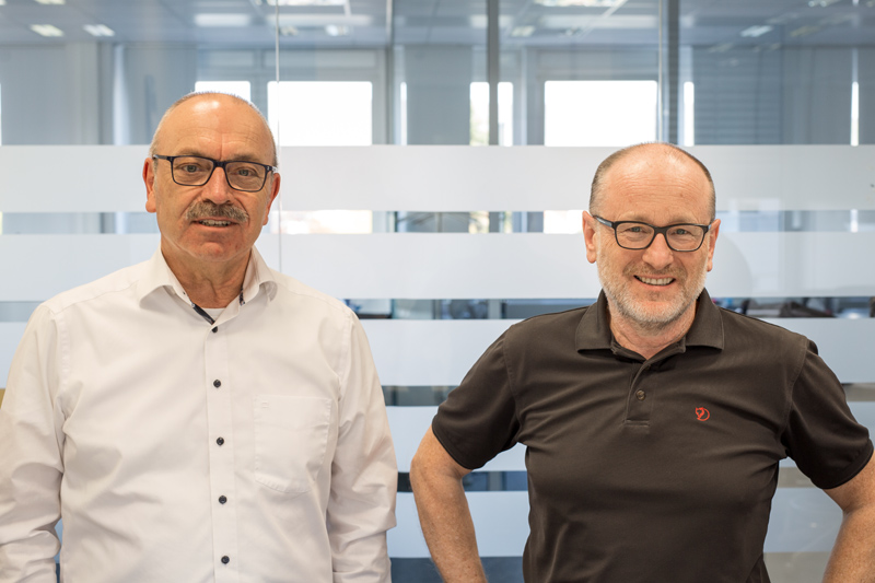 Siegfried Wendel, CSO, and Jacek Kruszynski, CTO