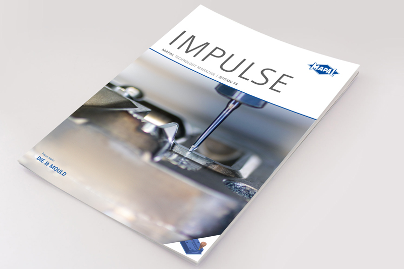 Edition 78 of the Impulse technology magazine from MAPAL.