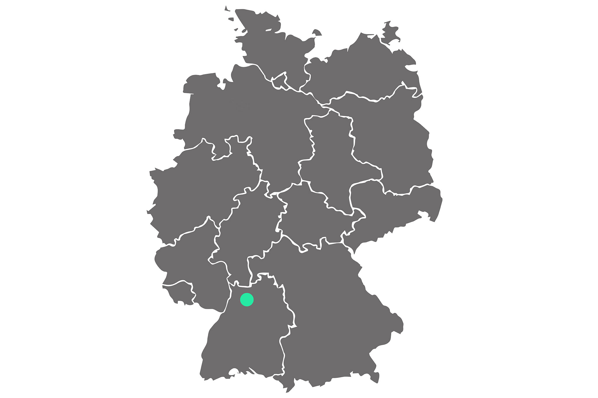 The MAPAL site in Eppingen is marked on a map of Germany.