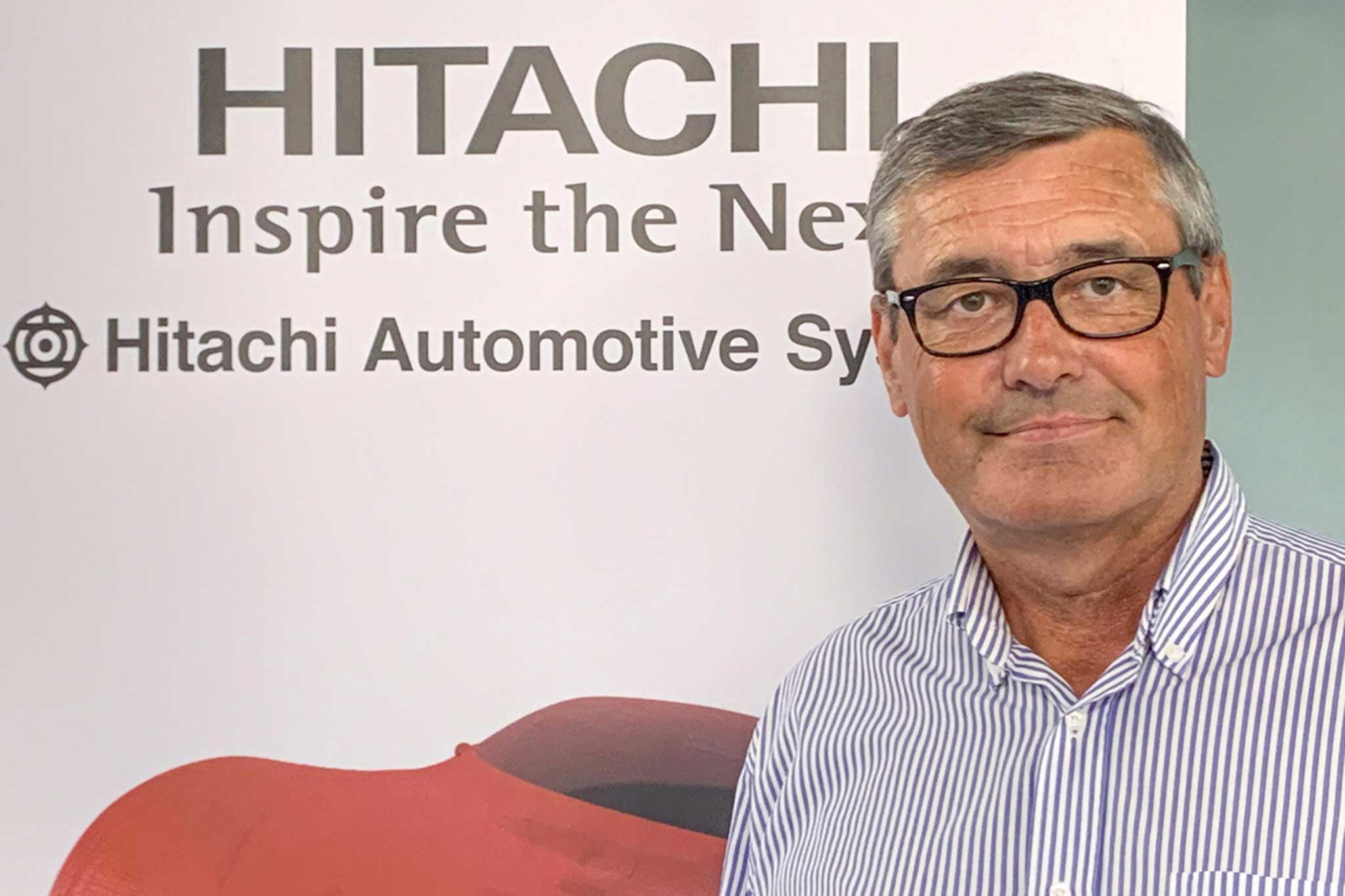 Auf dem Bild ist Hubert Klehenz, globaler Einkaufsleiter für Bremssysteme bei der Hitachi Automotive Systems Group, zu sehen.