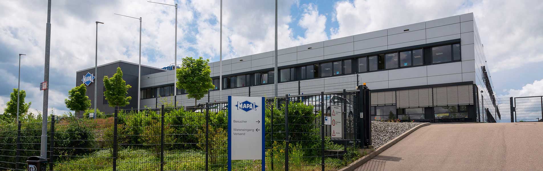 The picture shows an outside view of MAPAL ITS in Eppingen.