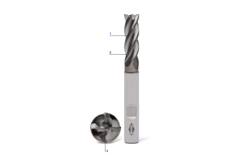 OptiMill-Uni-HPC-Pocket solid carbide milling cutter