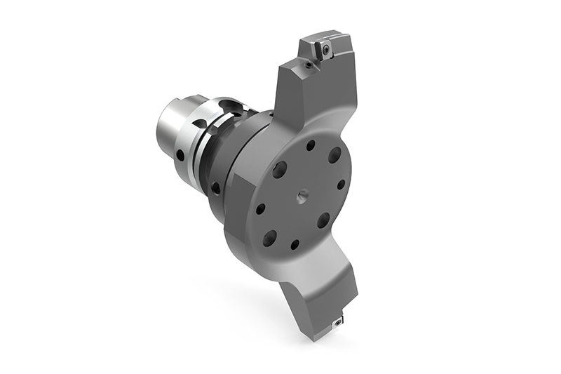 Aufbohrwerkzeug mit ISO-Wendeschneidplatten aus Hartmetall oder PKD