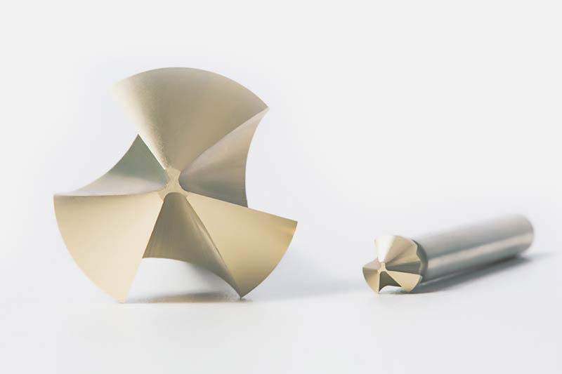 Zwei Kegelsenker in HSS-Ausführung