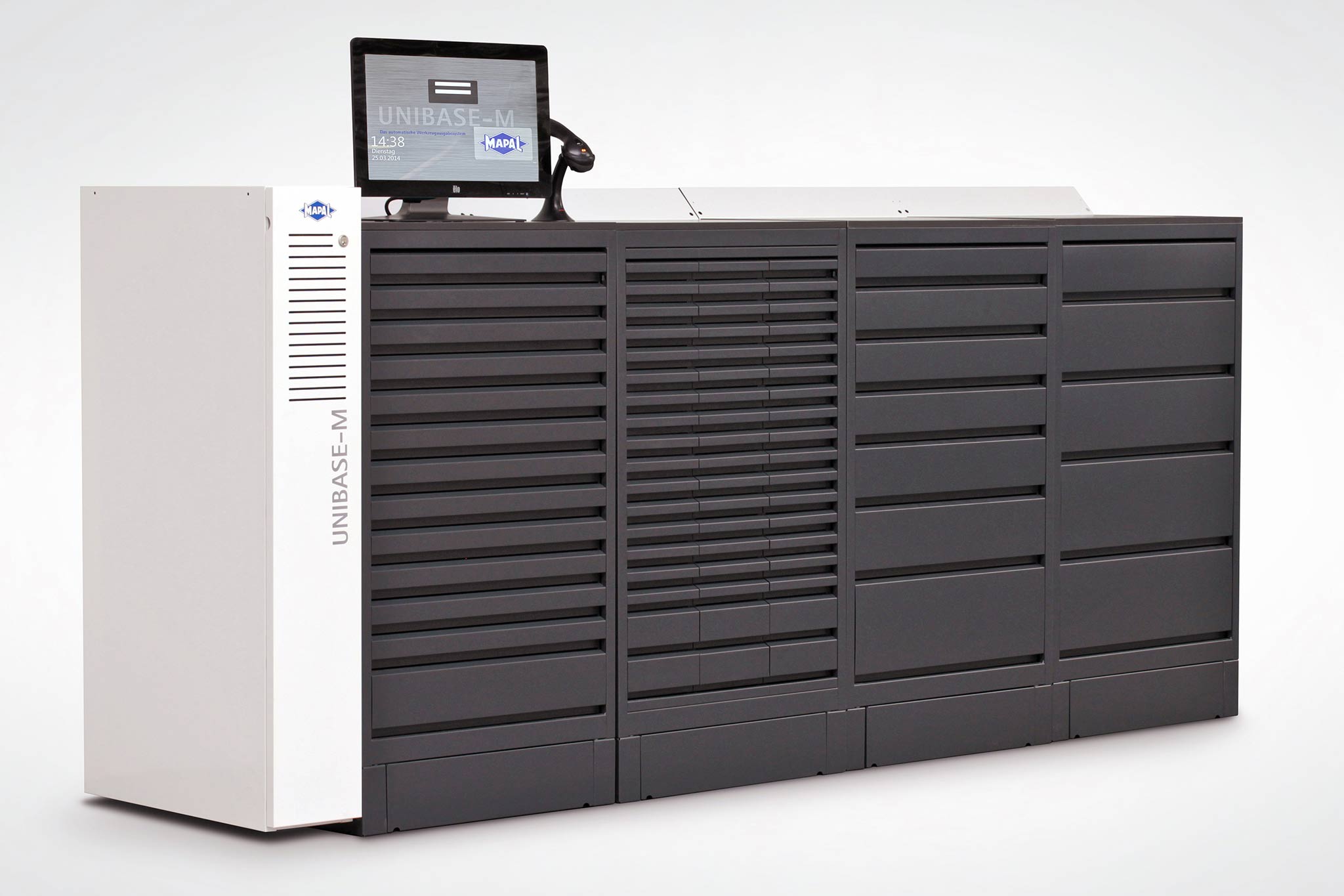 Das Werkzeugausgabesystem Unibase-M von MAPAL.