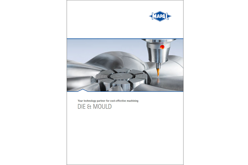 Cover page of the new catalogue for die and mould making from MAPAL.
