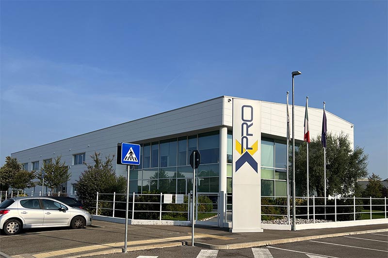 The company building of X-Pro S.r.l. in Bologna, Italy, can be seen in the picture from the outside.
