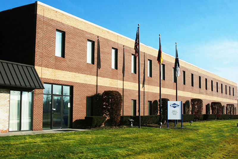 The picture shows the MAPAL branch in the USA, in Port Huron, Michigan.