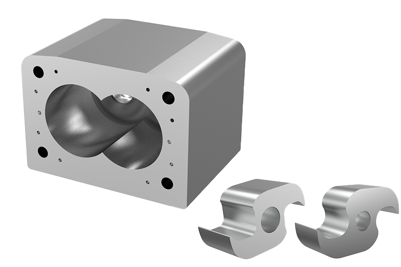 Claw vacuum pump