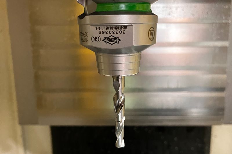 The image shows a solid carbide step drill of MAPAL-