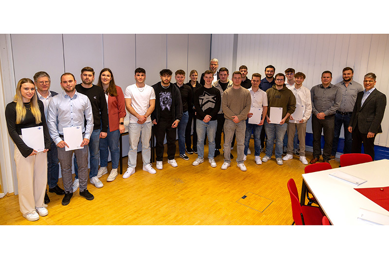 Graduation ceremony 2024 at MAPAL Aalen.