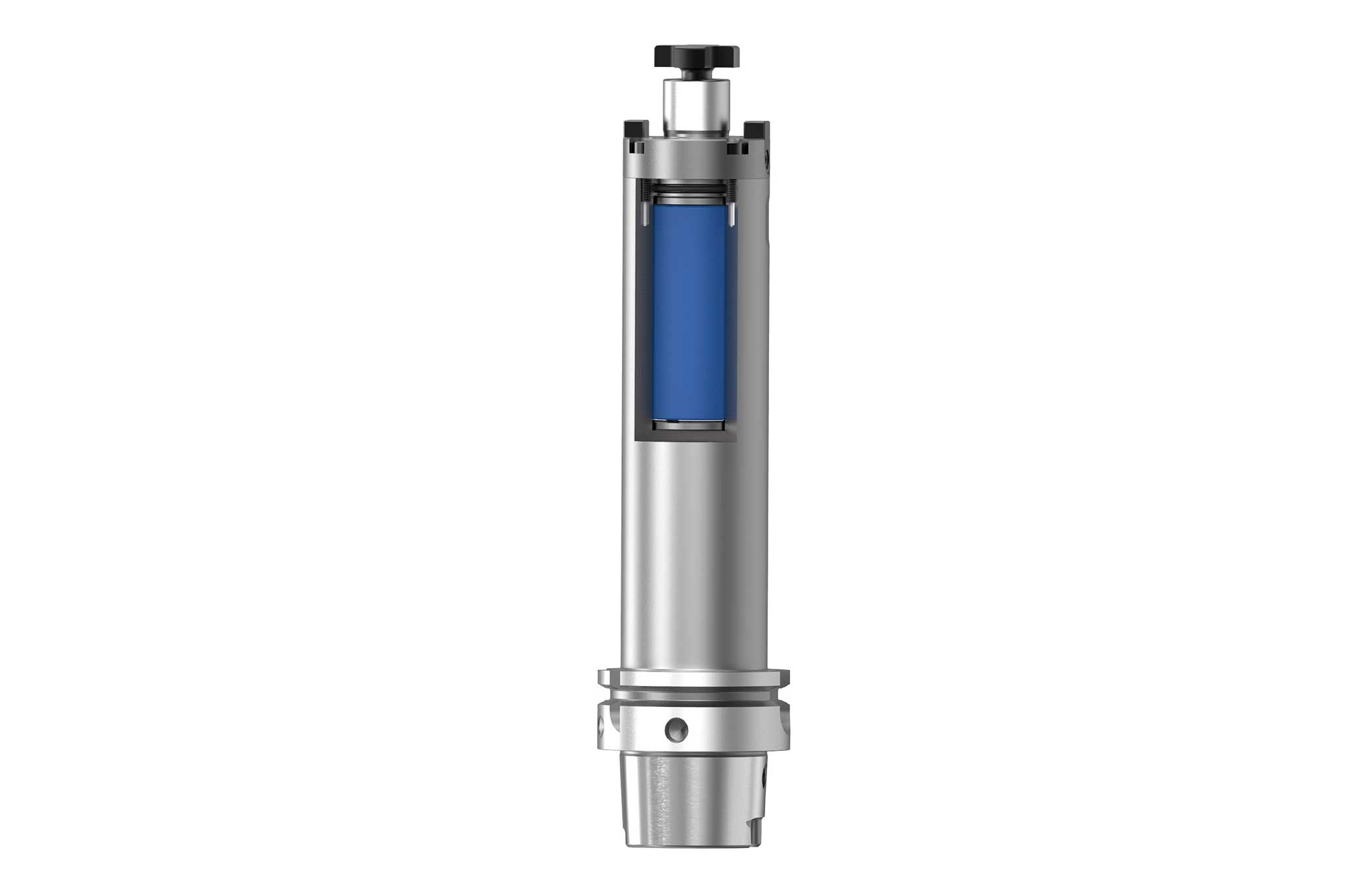 A vibration damped plug-on milling cutter arbor from MAPAL in MDA design.